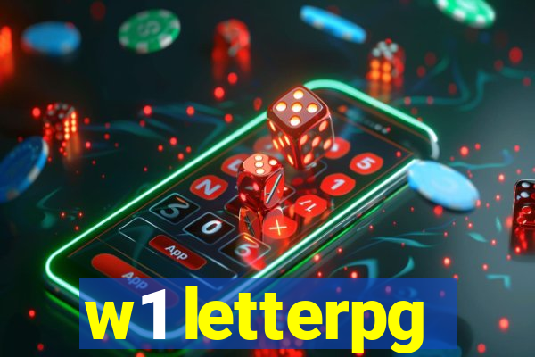 w1 letterpg